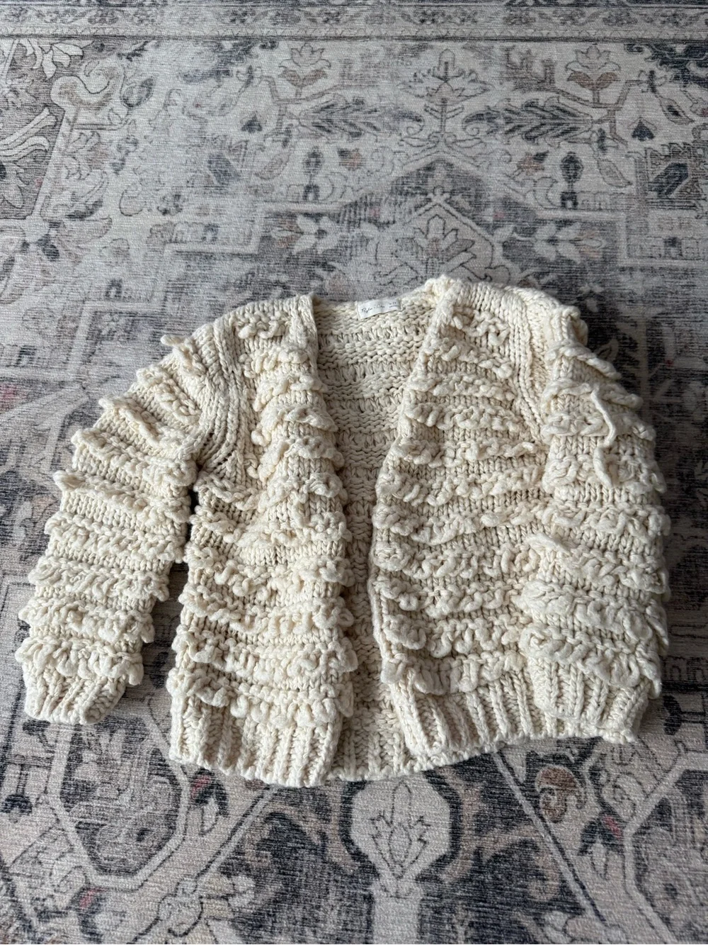 Ruler+ Cru Girls Loop Knit Sweater